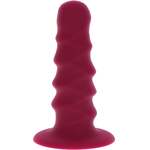 Harness Dong Ribbed Silicone 16 cm
