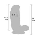 Vibrating Dildo PVC 15 cm