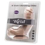 Vibrating Dildo PVC 20.5 cm