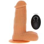 Naked Beaded Dildo Silicone 21 cm