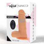 Naked Beaded Dildo Silicone 21 cm