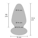 Shining Vibrating Glass Plug