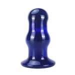 Gleaming Vibrating Glass Plug