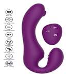 Strapless Strap-On Pulse Vibrator
