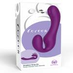 Strapless Strap-On Pulse Vibrator