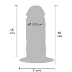 Foreskin Dong Silicone 15 cm