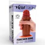 Foreskin Dong Silicone 19 cm