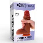 Foreskin Dildo Silicone 20 cm