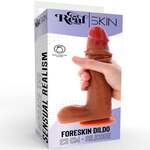 Foreskin Dildo Silicone 23 cm