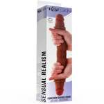 Foreskin Double Dong Silicone 40 cm