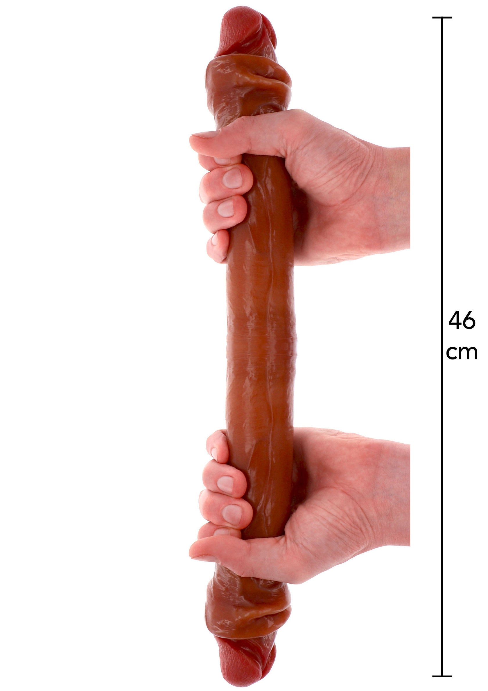Foreskin Double Dong Silicone 46 cm