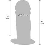 Deluxe Dual Density Thick Dong TPE 23 cm