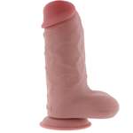 Deluxe Dual Density Thick Dildo TPE 25 cm