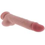Deluxe Dual Density Thick Dildo TPE 25 cm