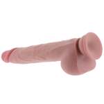 Deluxe Dual Density Thick Dildo TPE 25 cm