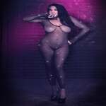 Crotchless Bodystocking Plus