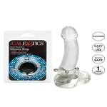 Steel Beaded Silicone Ring L