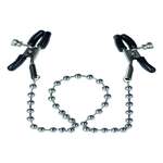 Silver Beaded Nipple Clamps
