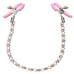 Crystal Chain Nipple Clamps