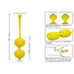 Kegel Training Set Lemon