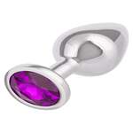 Jewel Large Amethyst Plug