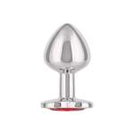 Jewel Small Ruby Heart Plug