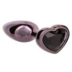 Diamond Heart Plug Small
