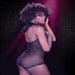 Hooded Deep V Bodysuit