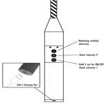 Electro Shock Riding Crop