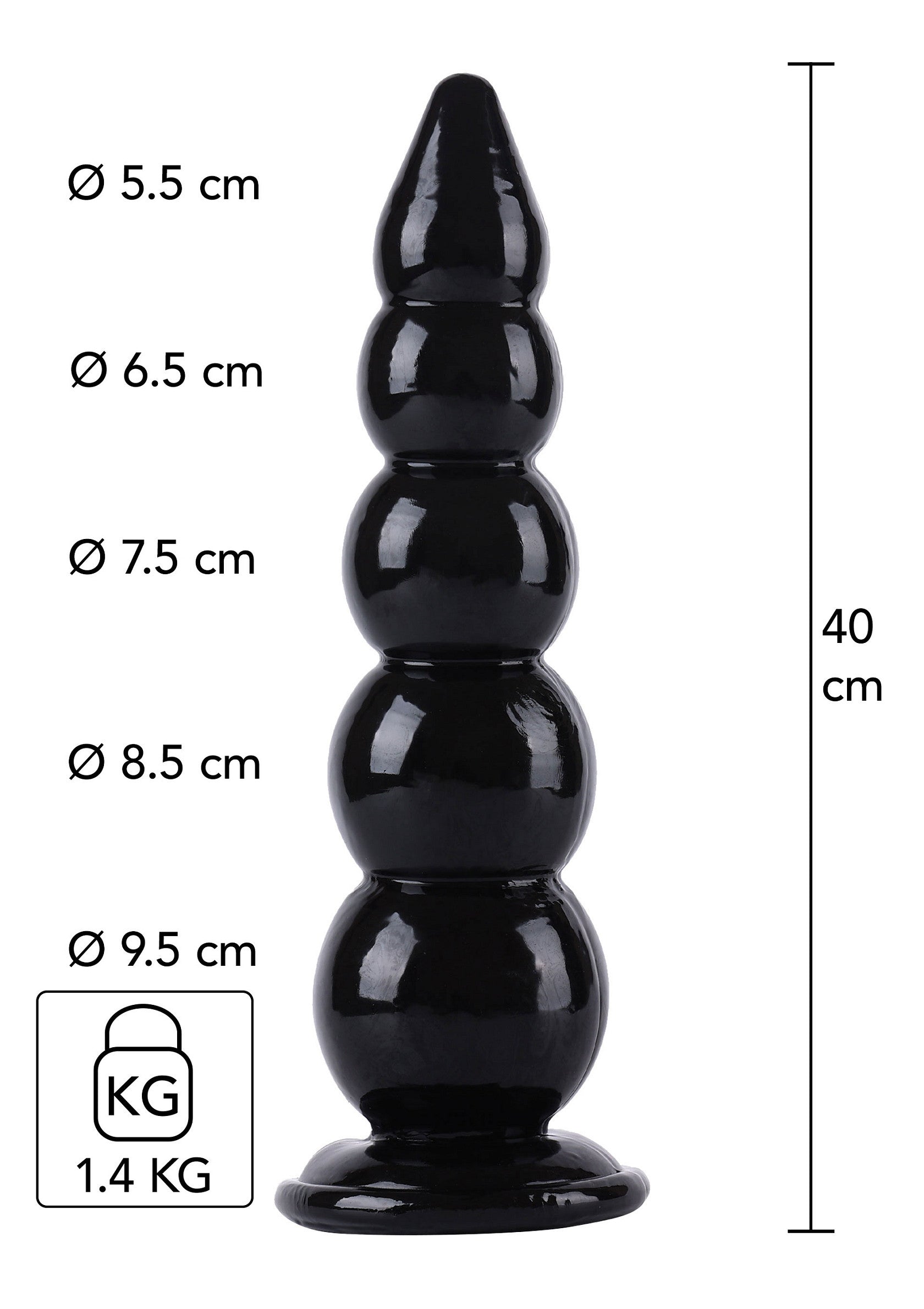 Buttplug Balls 40 cm