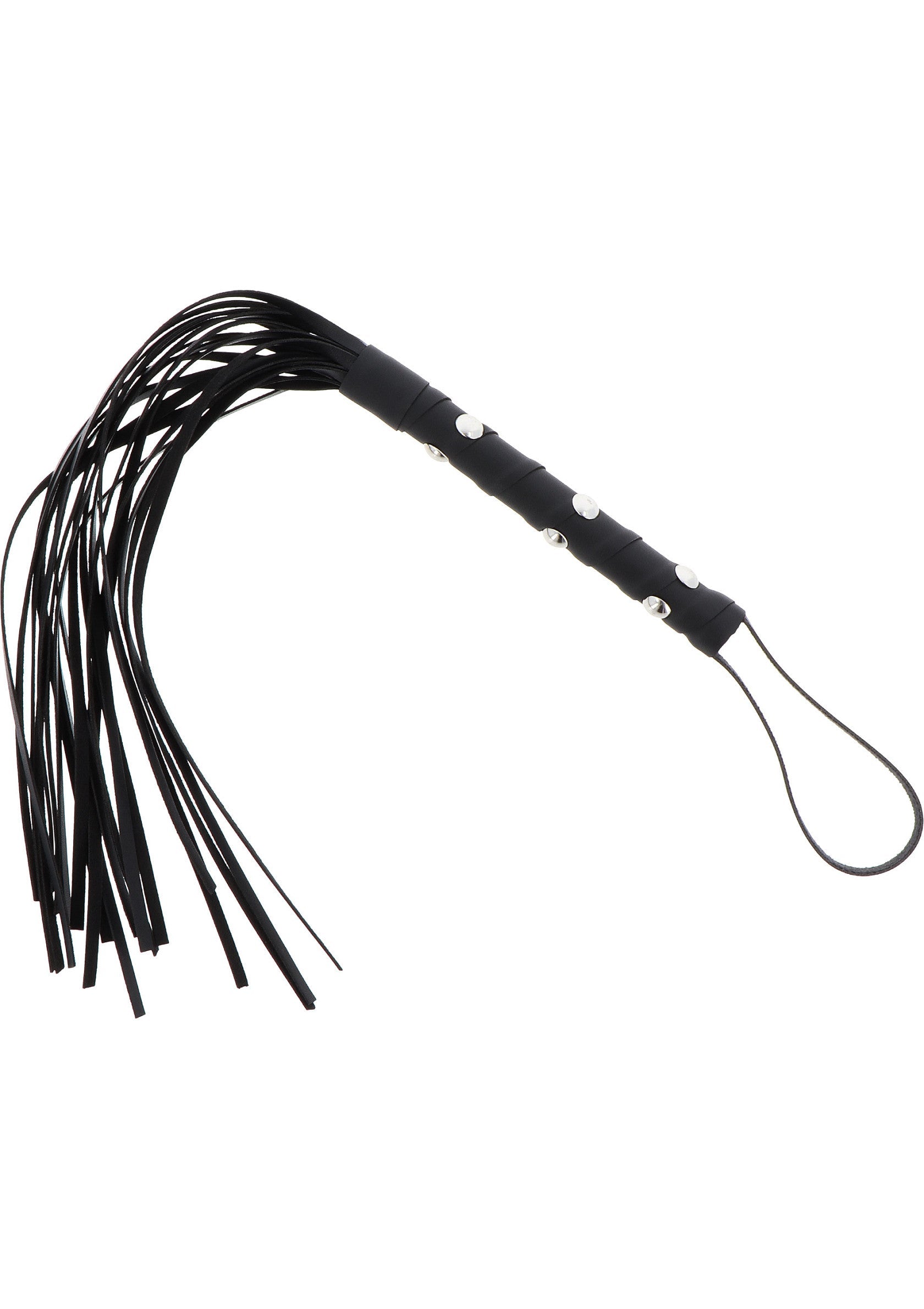 Short Studded Flogger Whip