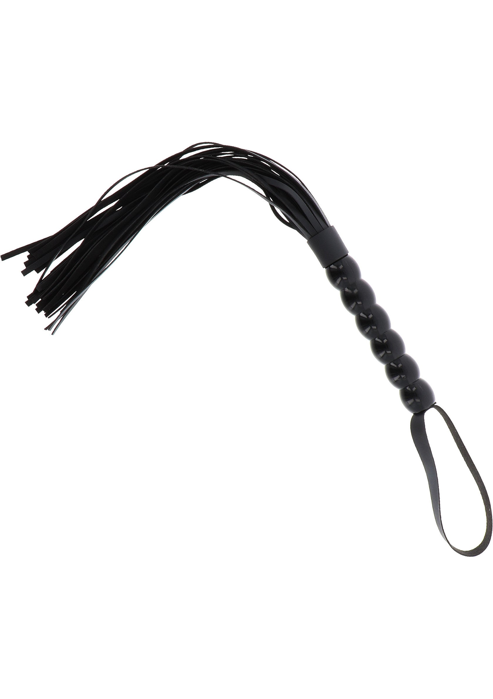 Long Beaded Flogger Whip