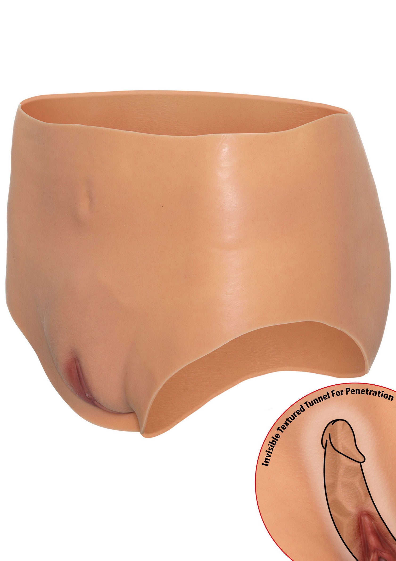 Open Vagina Brief High Waist Open Vagina Brief High Waist