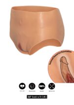 Open Vagina Brief High Waist