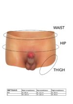 Penis Boxershort 18 cm Dildo