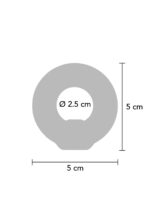 Soft Silicone Stud C-Ring