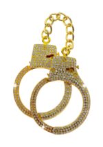 Diamond Wrist Cuffs Gold