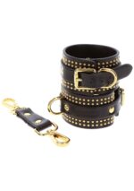 Studded Ankle Cuffs Set