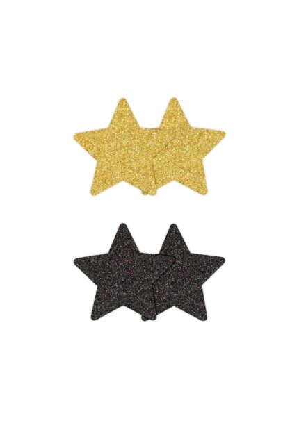Pasties Glitter Stars 2 Pair
