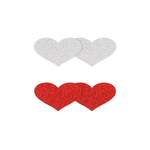 Pasties Glitter Hearts 2 Pair
