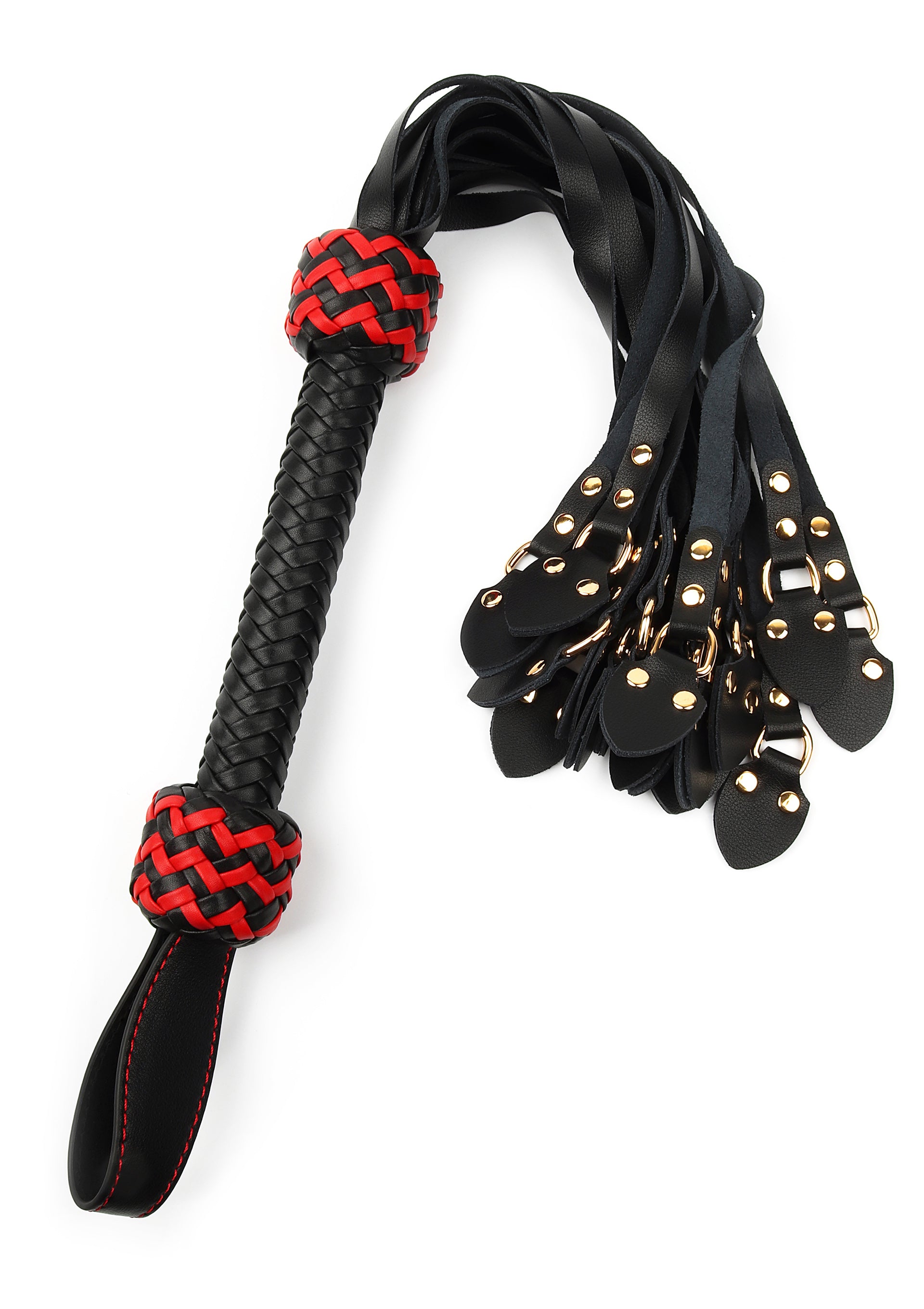 Leather Cat-o-Nine Whip Leather Cat-o-Nine Whip