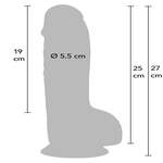 Realistic Dildo PVC 25 cm