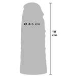 Penis Sleeve Liquid Silicone 18 cm