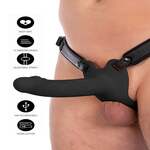 Hollow Penis Strapon Vibrating 16cm