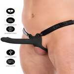 Hollow Penis Strapon Vibrating 20cm