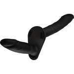 Double Vibrating Pleasure Penis Strapon 14 cm