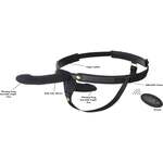 Double Vibrating Pleasure Penis Strapon 14 cm