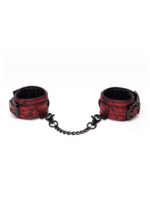 Reverse PU Leather Wrist Cuffs