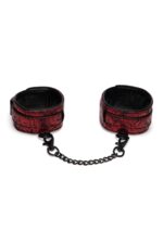Reverse PU Leather Ankle Cuffs