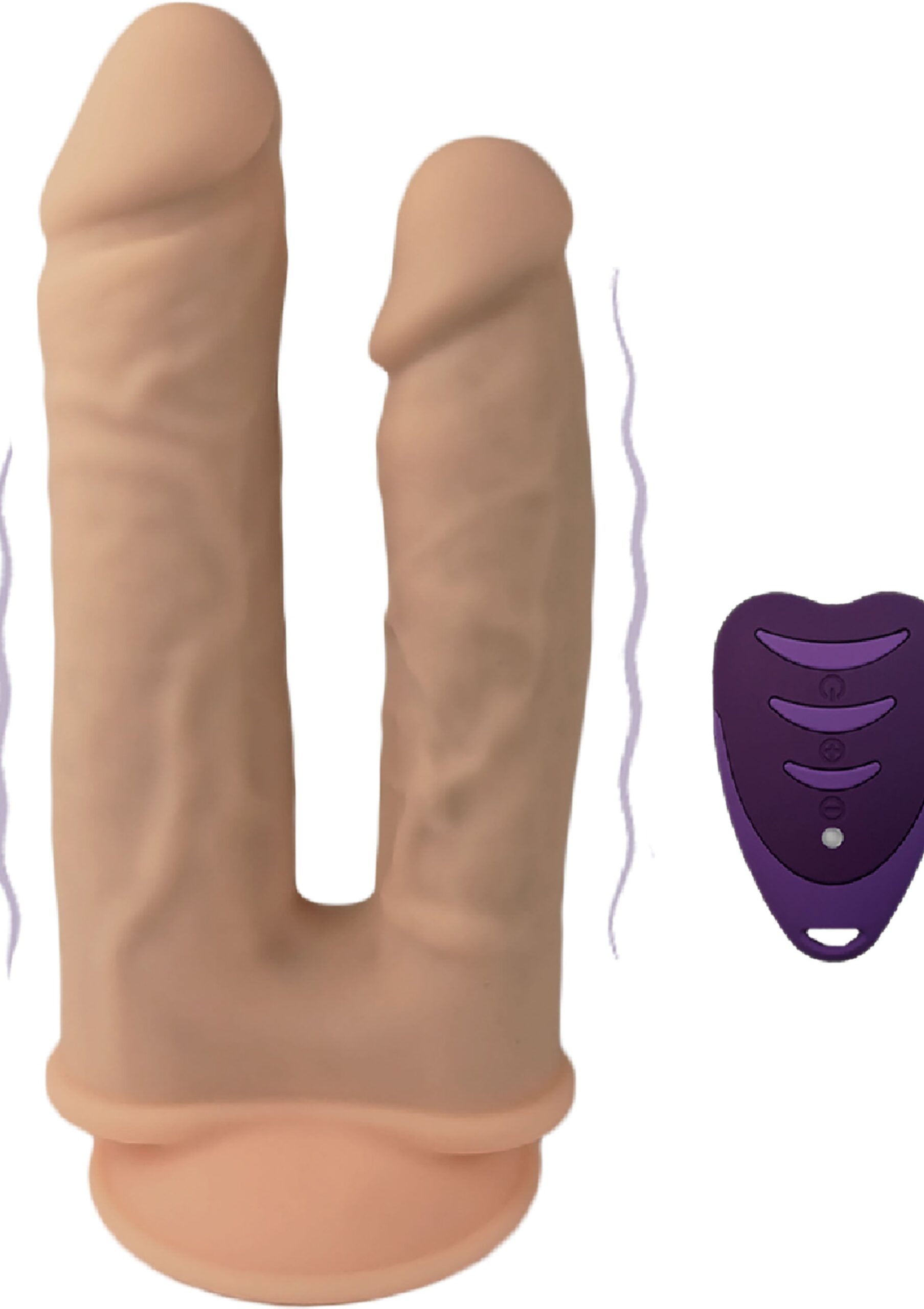 Duo Dildo Vibrating 7+8 inch Duo Dildo Vibrating 7+8 inch